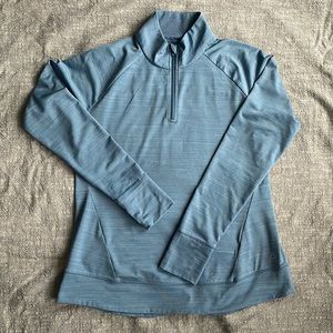 Reebok Cold Weather Compression 1/4 Zip Shirt Size XL